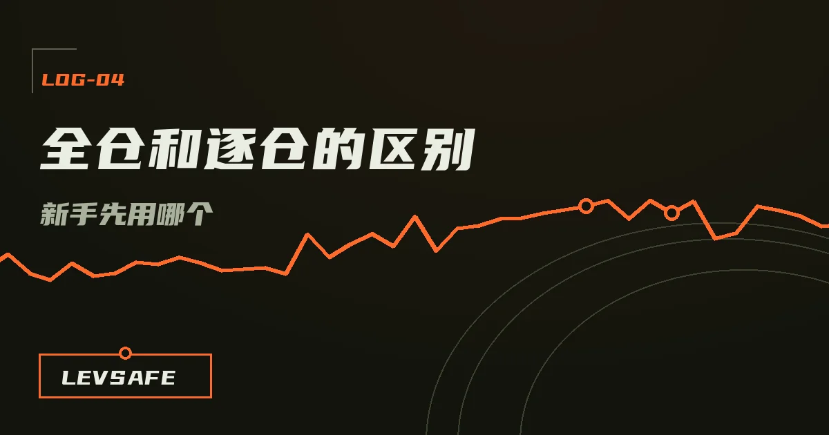 插画:全仓与逐仓两种保证金模式的边界对比,一道墙砌在仓位周围、一道砌在账户周围